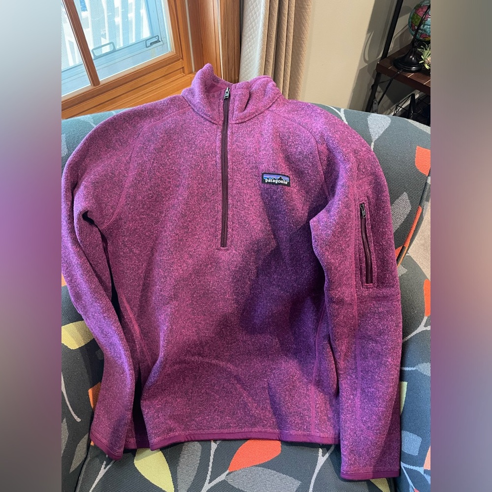 Purple Patagonia Fleece